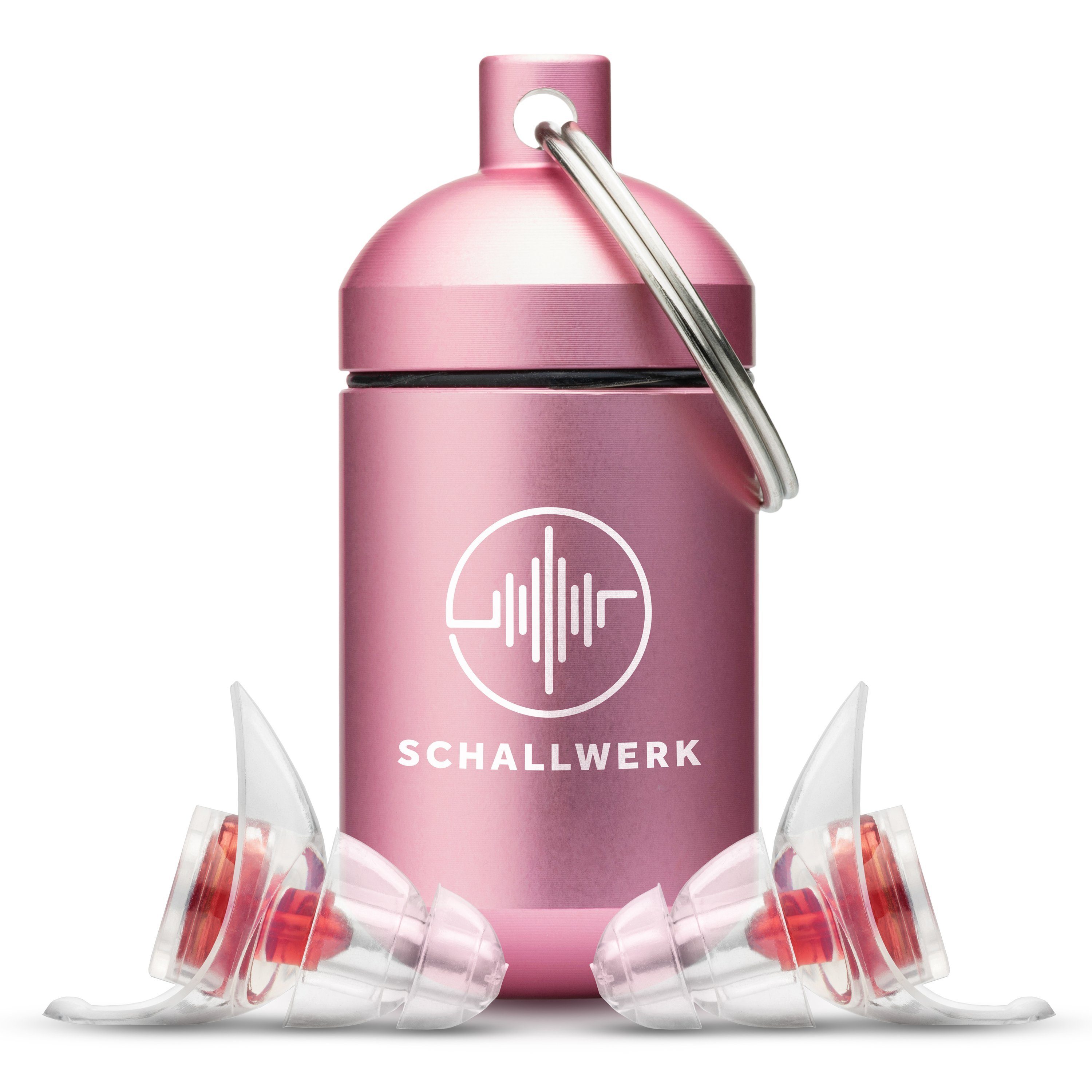 Schallwerk Gehörschutzstöpsel SCHALLWERK ® Women+ Gehörschutz Ohrstöpsel speziell für Frauen