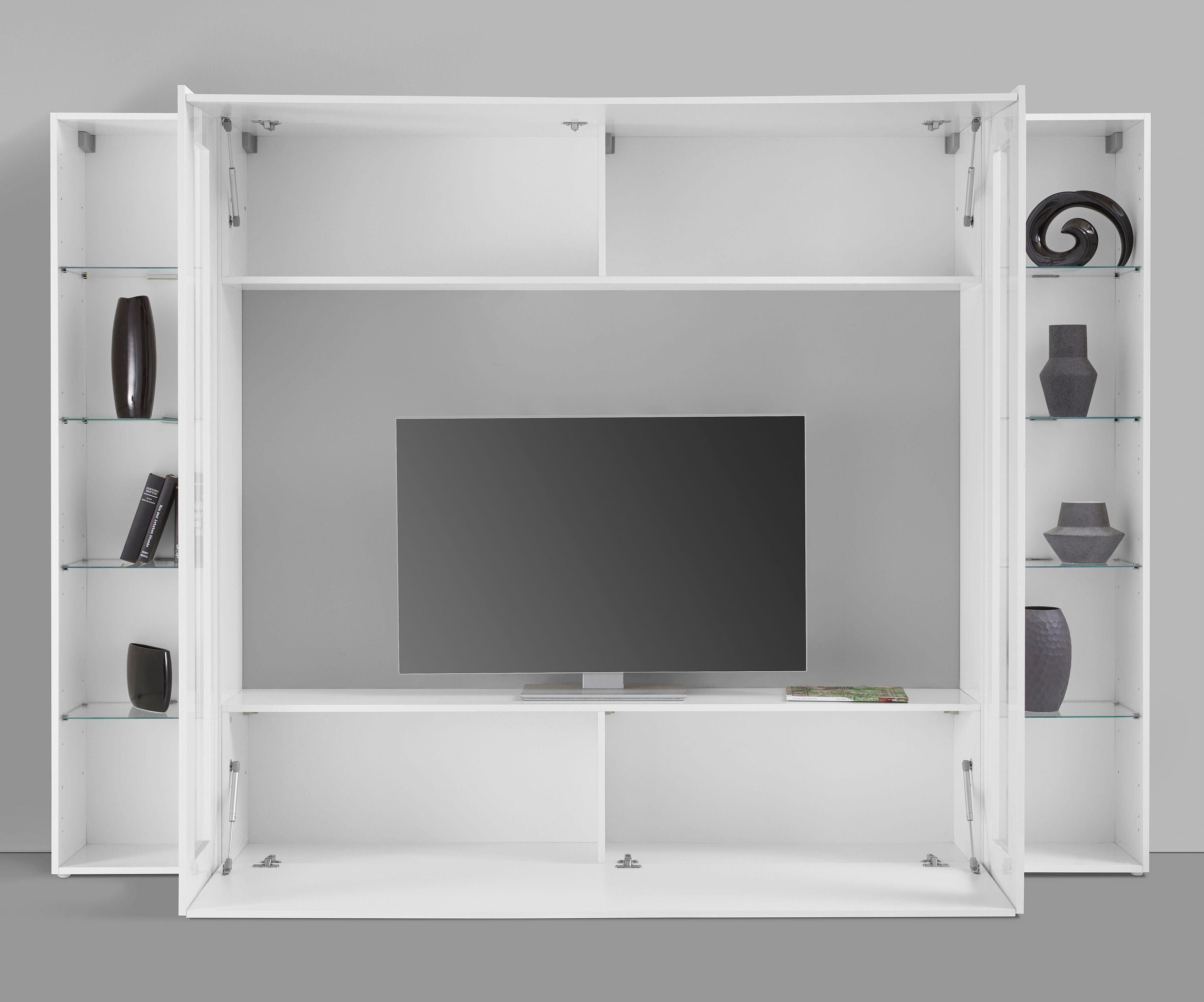 Tecnos Wohnwand Maruska, (Set), 4-tlg, Breite 260 cm