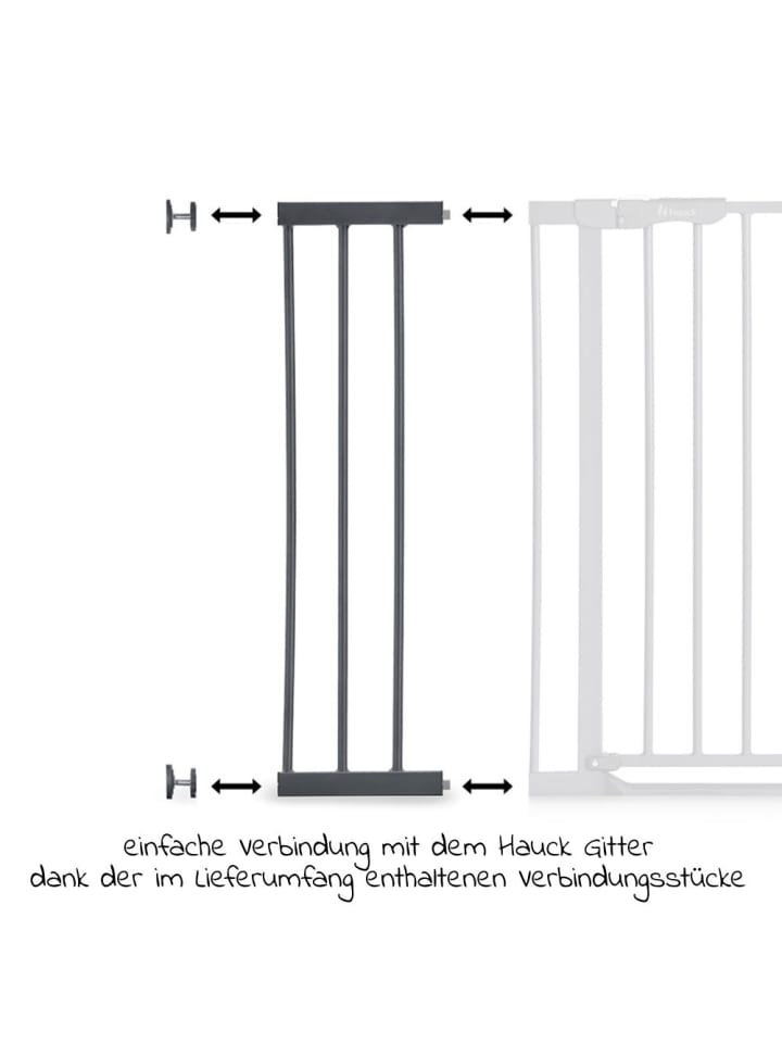 Hauck Türschutzgitter Verlängerung Safety Gate Extensions in grau günstig kaufen onesize