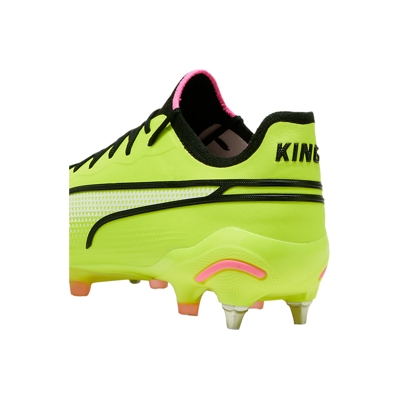 PUMA KING Ultimate MxSG Gelb Schwarz Pink F03