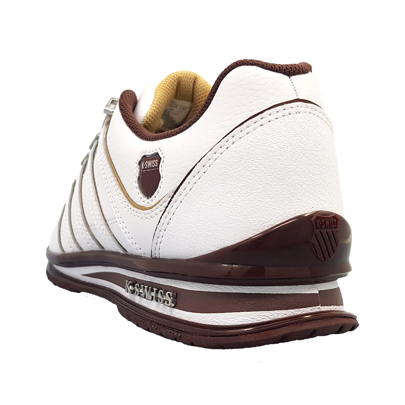 K-Swiss 01235-172-M Weiß white/brown