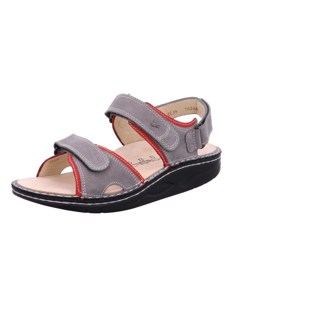 FINN COMFORT Komfort Sandalen grau yuma