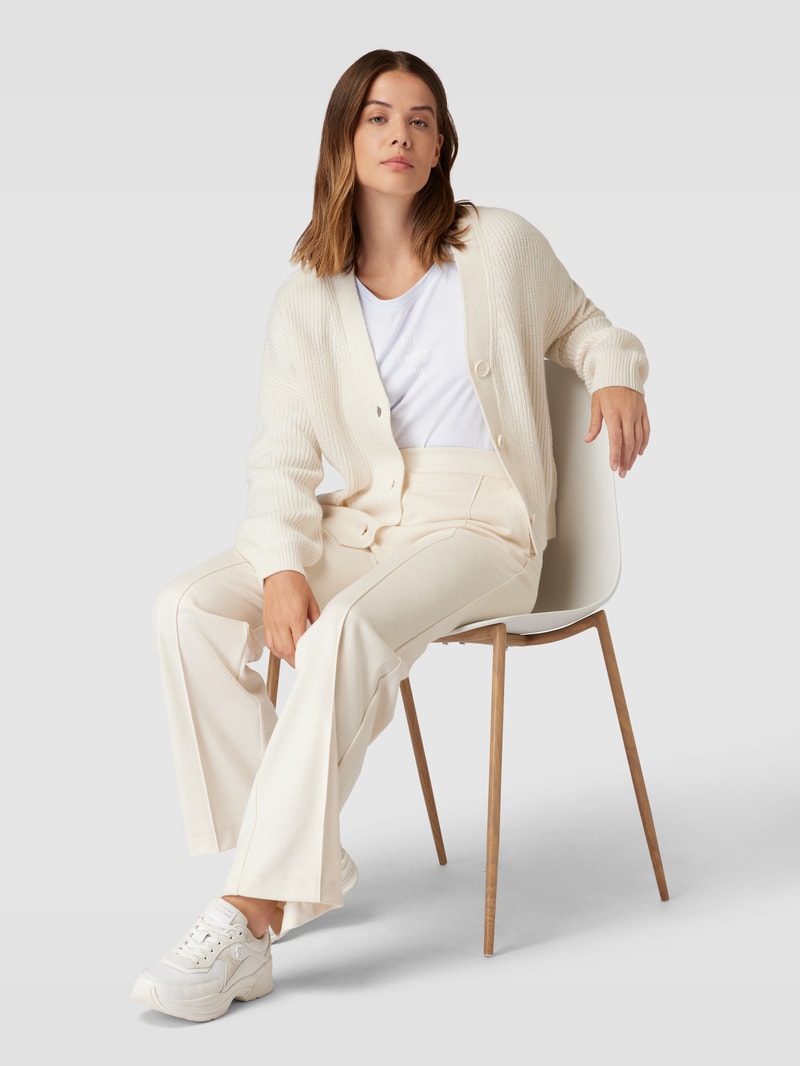 Pyjama-Oberteil mit Statement-Print Modell 'Cozy Dreams' in hellblau
