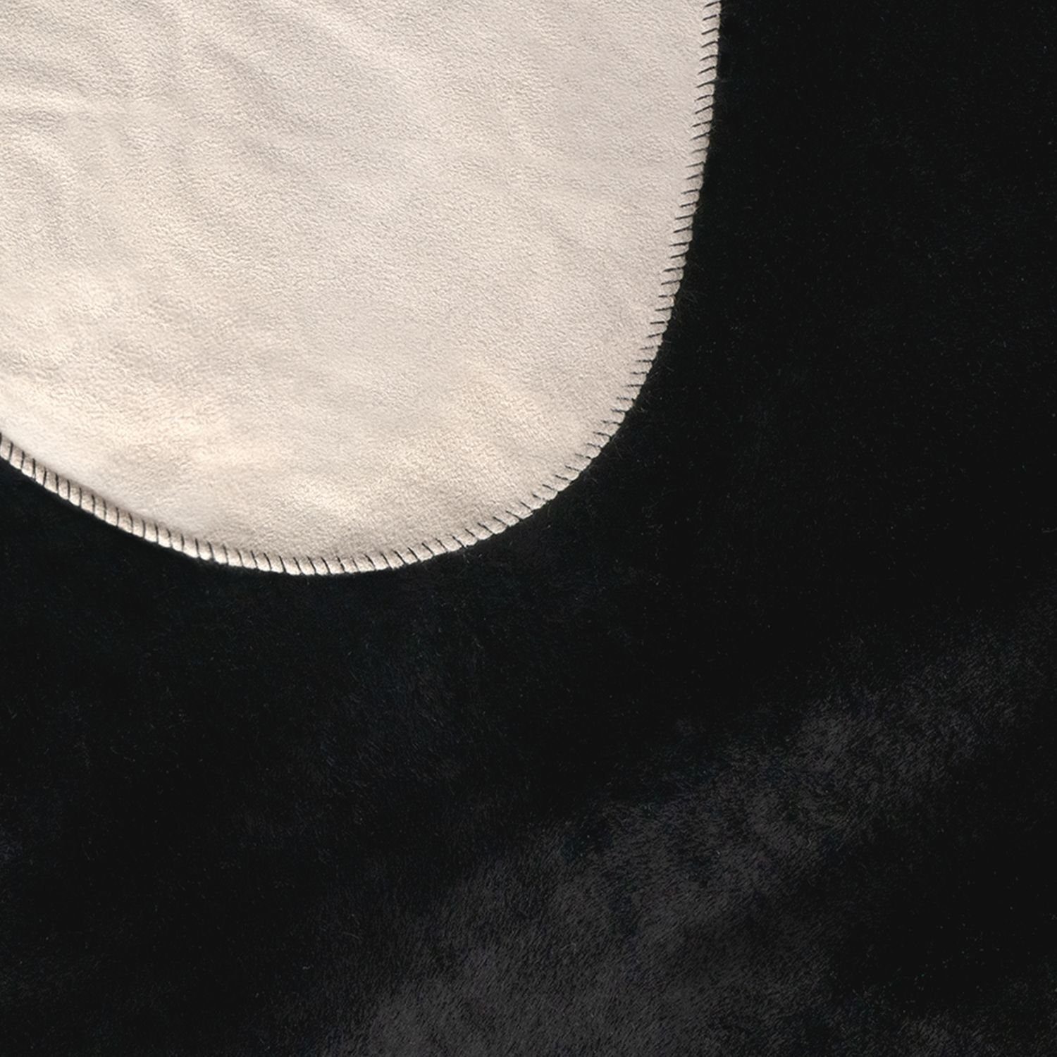 Teppich Wohnzimmer Teppich Unifarben Flauschig Modern Kunstfell Kurzflor, TT Home, Fell-Form, Höhe: 16 mm