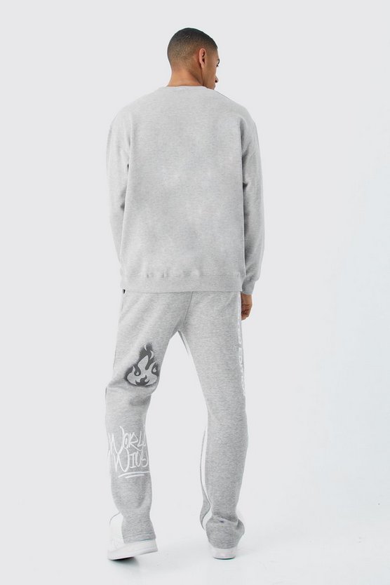 Basic Oversize Rundhals-Sweatshirt