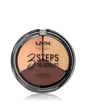 NYX Professional Makeup 3 Steps to Sculpt Make-up Palette-15 g