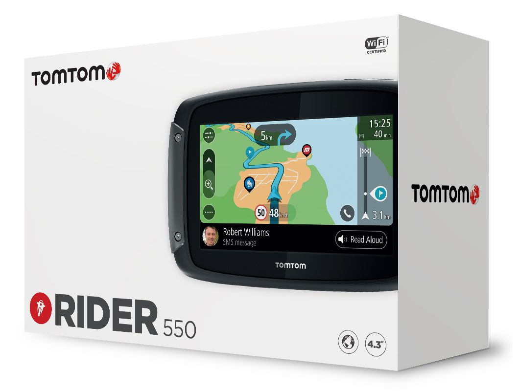 TomTom Rider 550 World Motor-Navigation