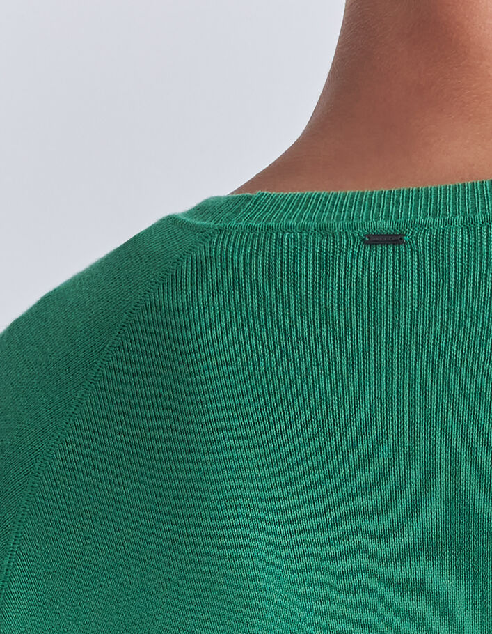 Pull vert tricot DRY FAST Homme