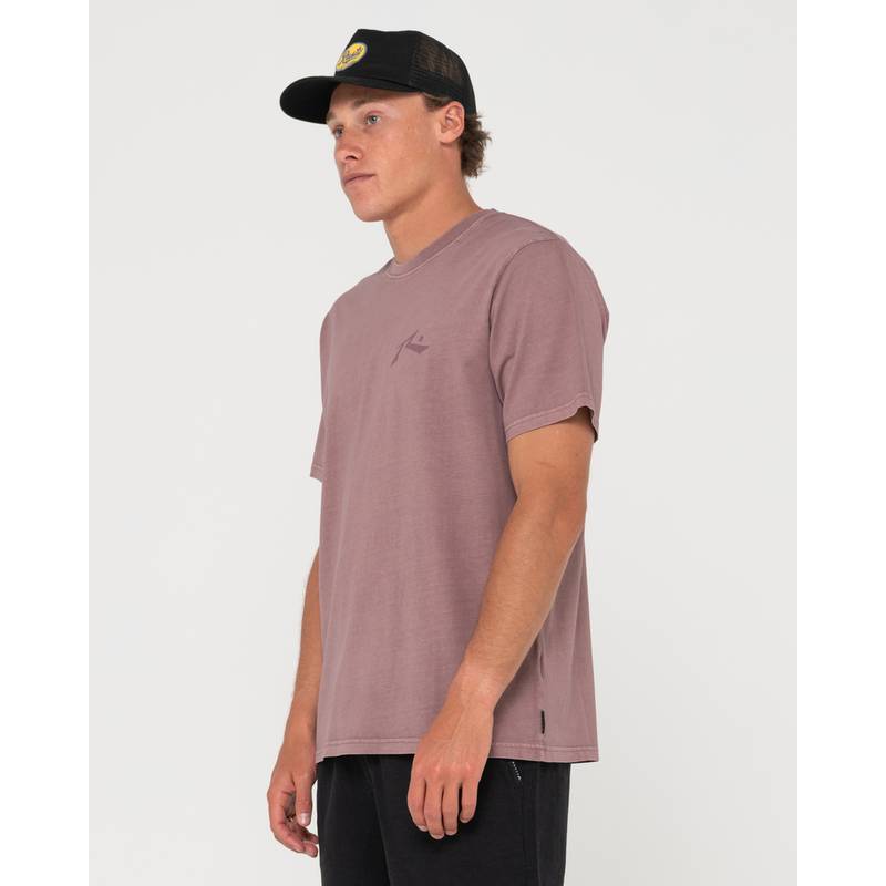 RUSTY COMP WASH SHORT SLEEVE TEE T-Shirt Herren