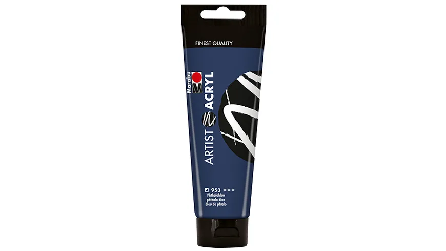 Marabu Artist Acryl, Phthaloblau 953, 120 ml 120 ml
