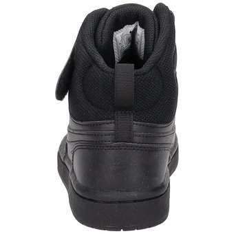 Nike Court Borough Mid 2 Sneaker in schwarz