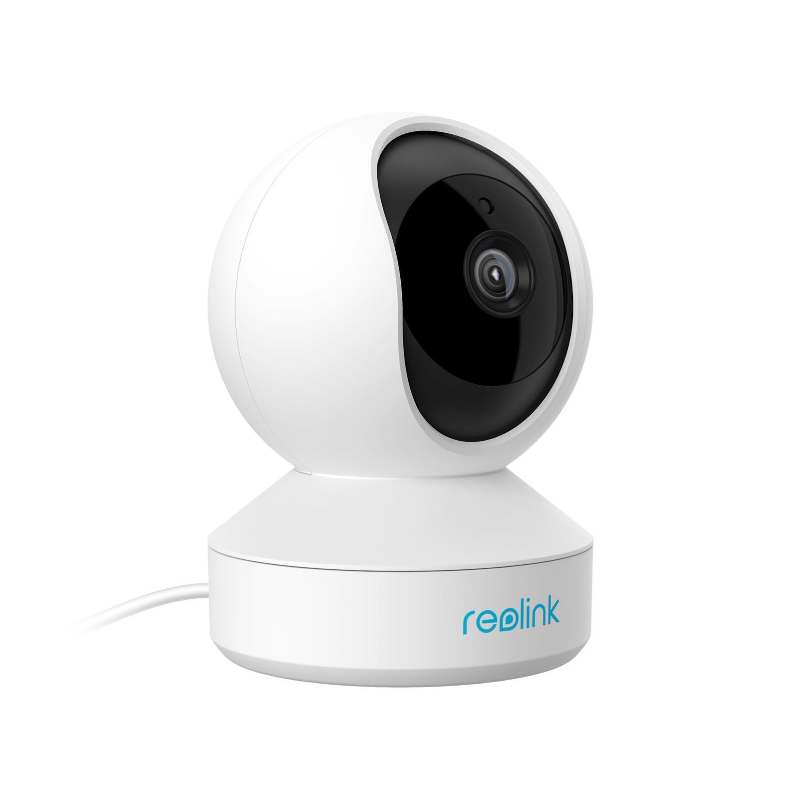 Reolink E1 3MP WLAN IP Überwachungskamera (Indoor, Packung, 1-tlg., 355° Schwenk & 50° Neigung, Pan-Tilt, 2,4-GHz-WLAN, Bewegungserkennung, Bidirektionales Audio)