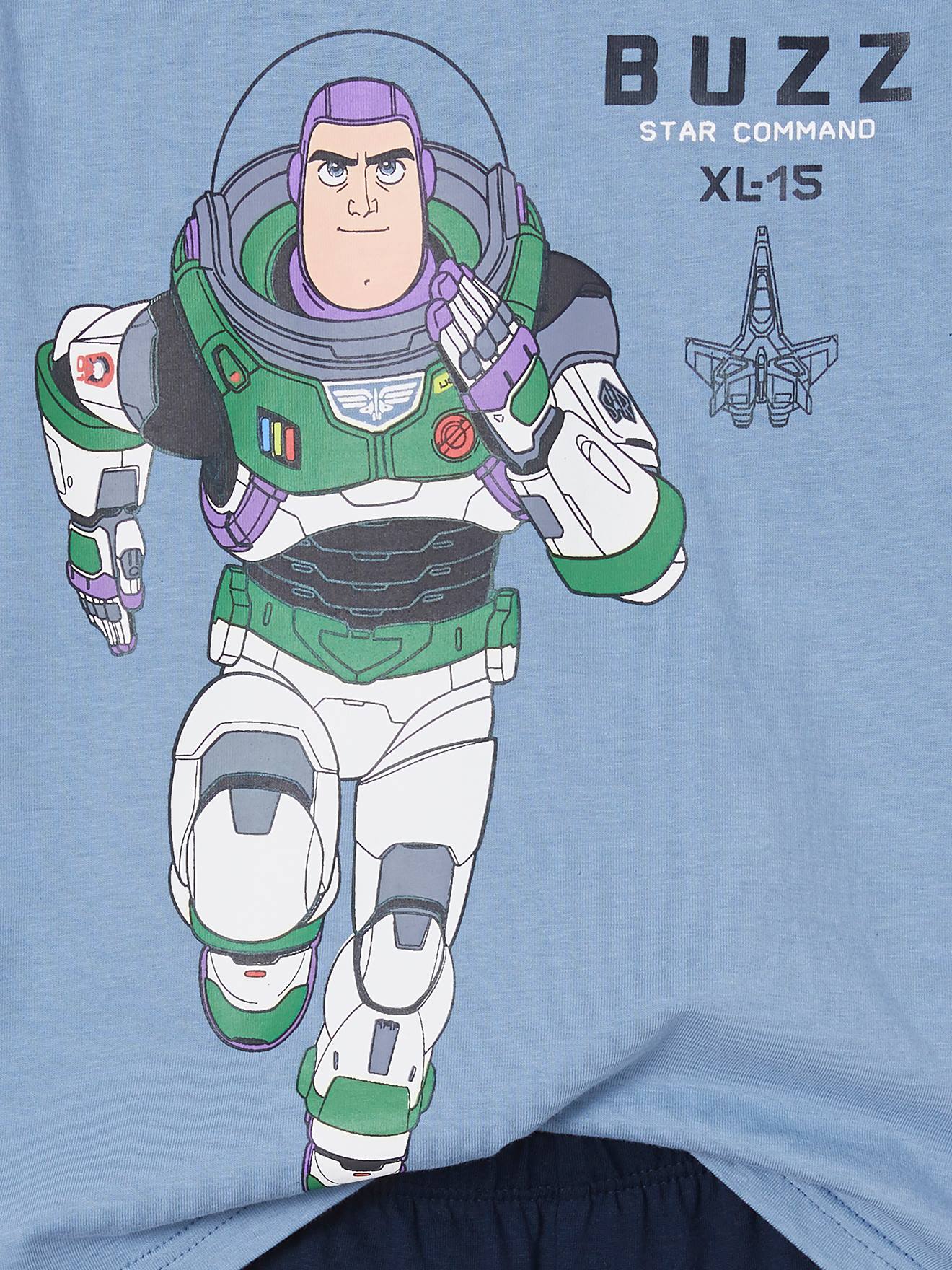 Pyjashort garçon Buzz l'éclair DS Pixar® bleu ardoise