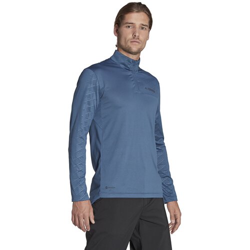 HERREN SHIRT MT HALF ZI LS