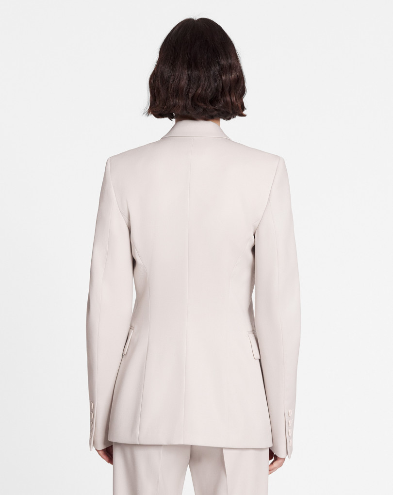 VESTE CINTRÉE A BOUTONNAGE SIMPLE