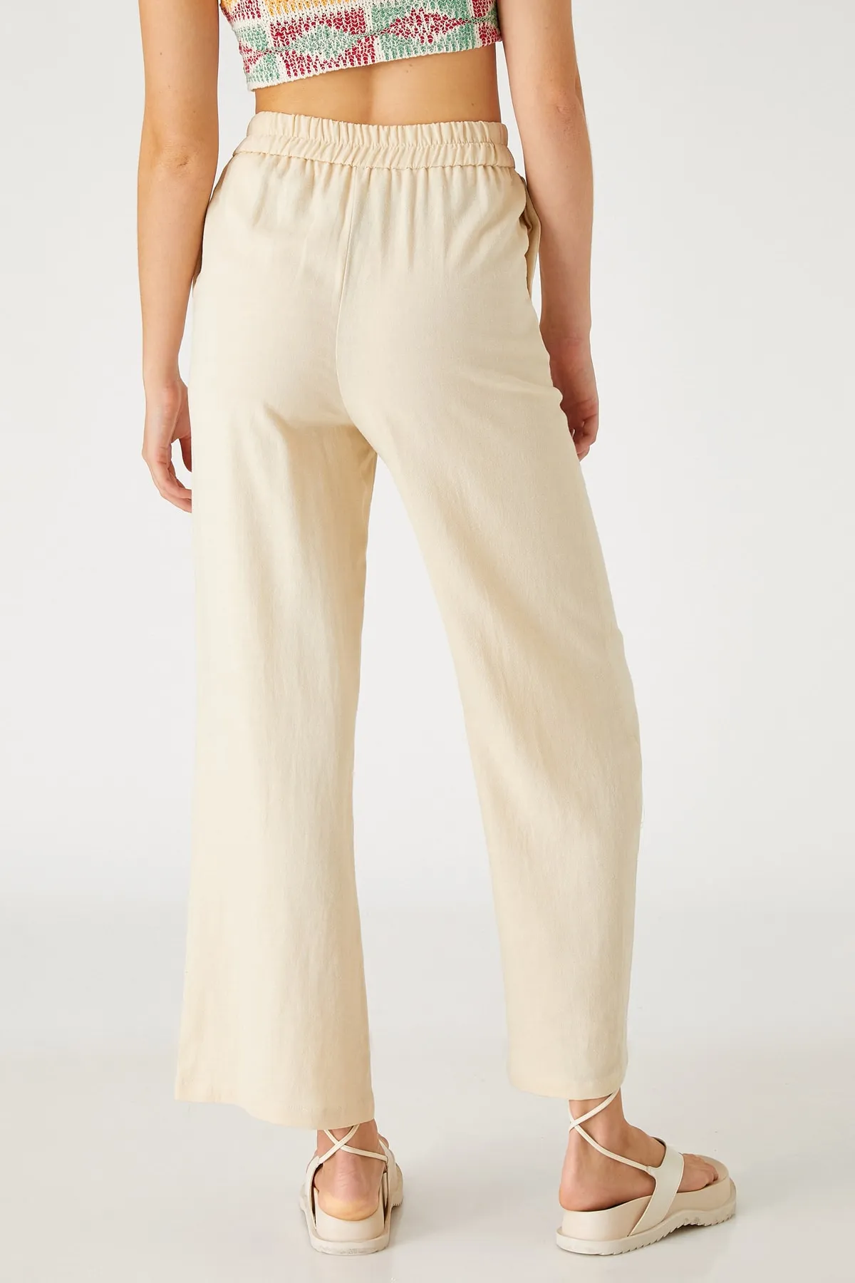 Koton  Beige Damenhose 2SAK40002PW