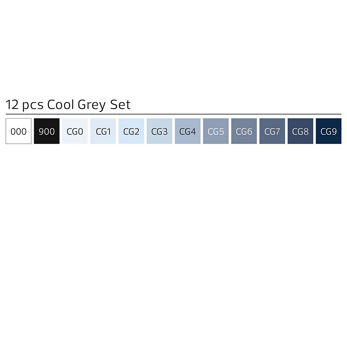 Stylefile Marker 12er Set Brush Malstifte-Sets