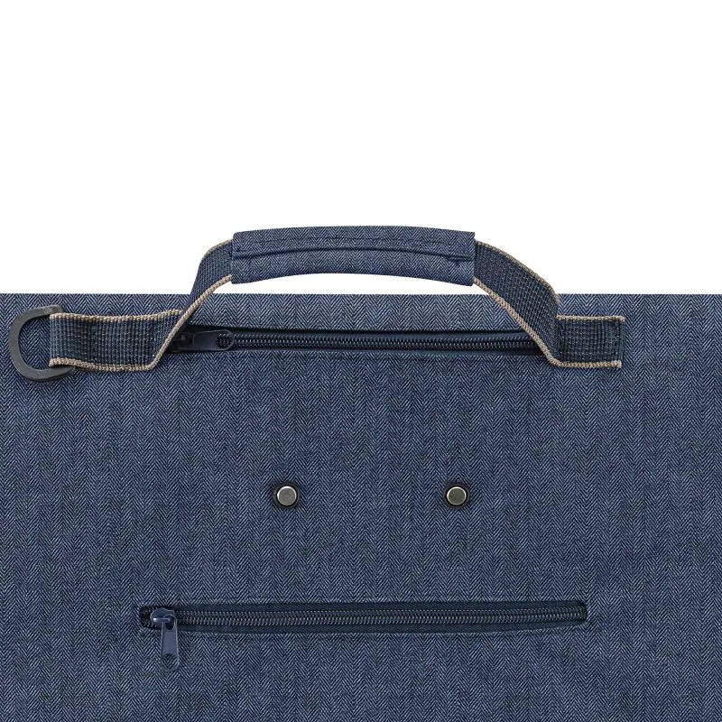 Reisenthel Alltagstrolley M - herringbone dark blue