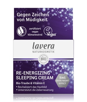 lavera Re-Energizing Sleeping Cream Nachtcreme-50 ml