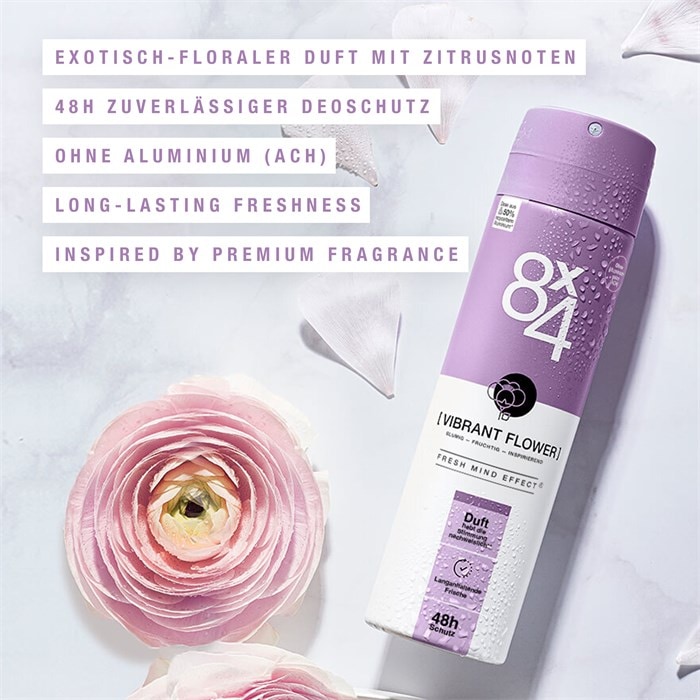 Deodorant Spray Nr. 4 Vibrant Flower