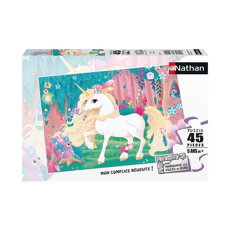 Puzzle Licorne 45 pièces