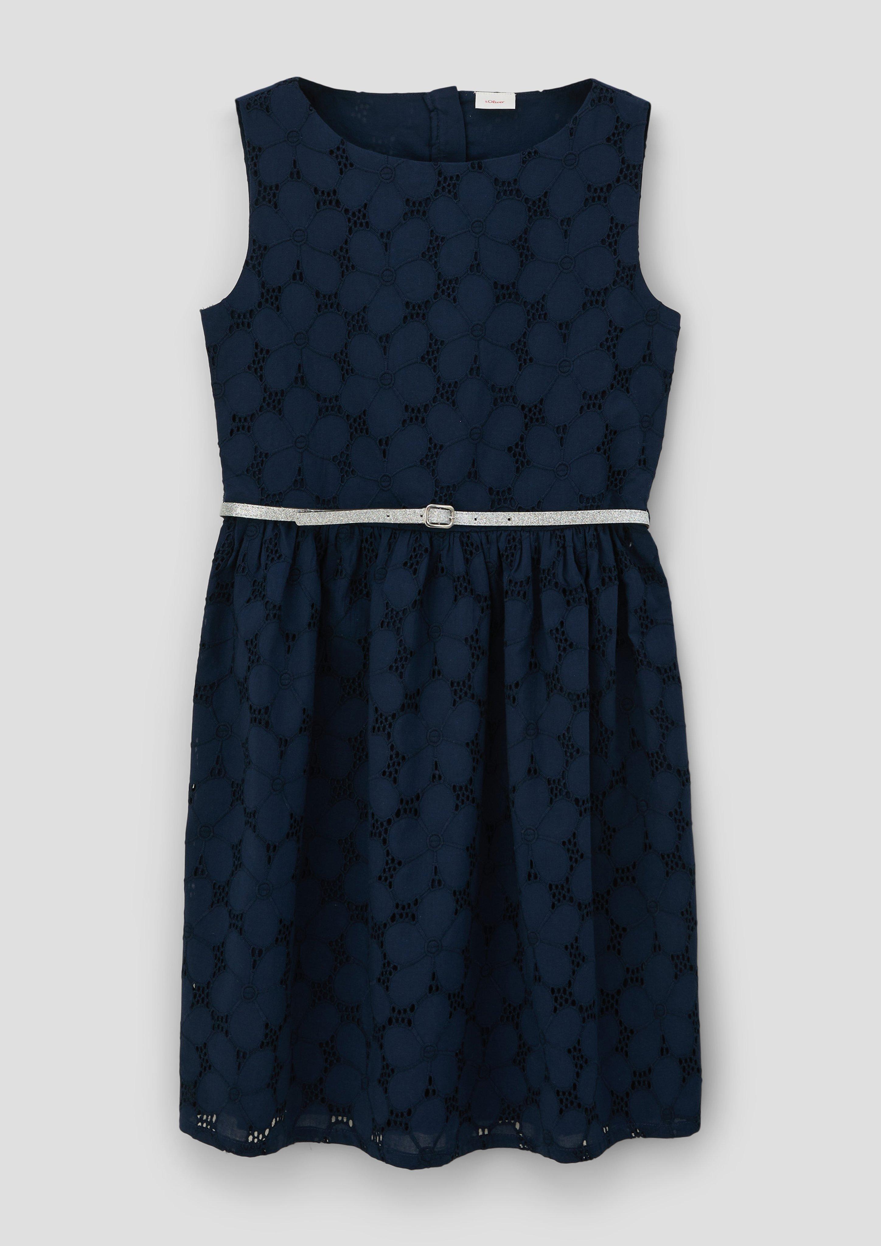 Kleid mit Broderie Anglaise  2140234-5952