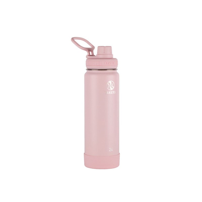 Takeya Thermoflasche, Takeya Actives Isolierflasche 700 Unzen Blush
