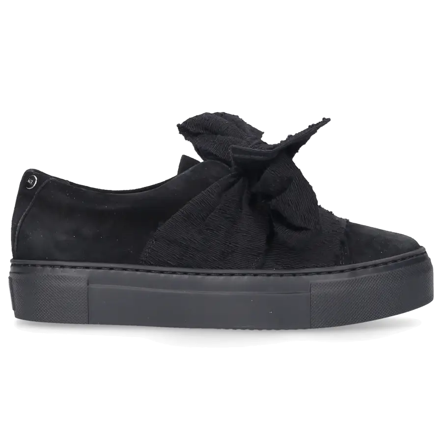 AGL Attilio Giusti Leombruni - Slip Ons D925053 Veloursleder - schwarz