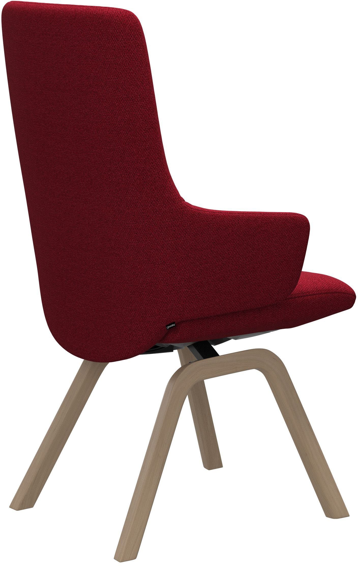 Stressless® Polsterstuhl Laurel, High Back mit Armlehne, Größe L, mit schräggestellten Beinen