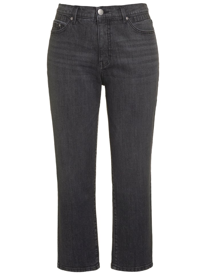 Ulla Popken Jeans in black günstig kaufen