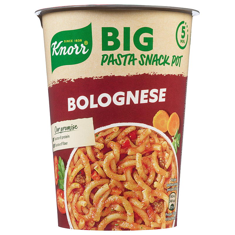 Knorr Bolognese snack pot 88 g Knorr