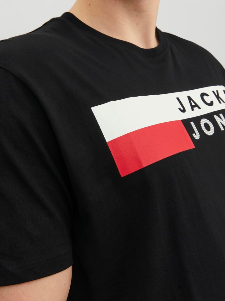 JACK & JONES PLUS T-shirt in Black 2 günstig kaufen