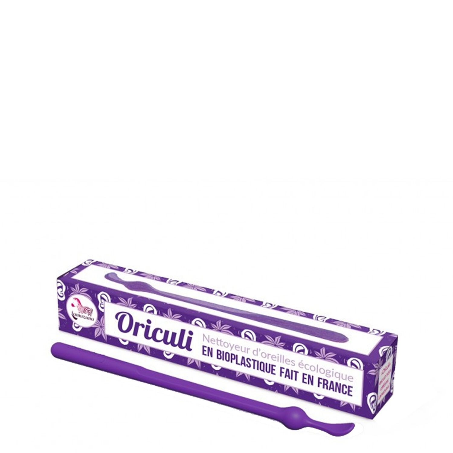 Lamazuna Oriculi en Bioplastique Nettoyeur d'Oreilles Violet