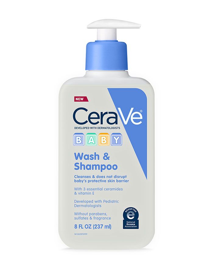 Gel douche et shampoing pour bébé sans parabènes