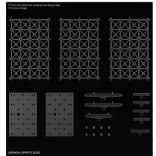 Gundam - 30MM - Customize Scene Base (Truss Base Ver.)