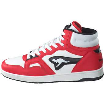 KangaROOS K-Slam Point Mid Sneaker in rot