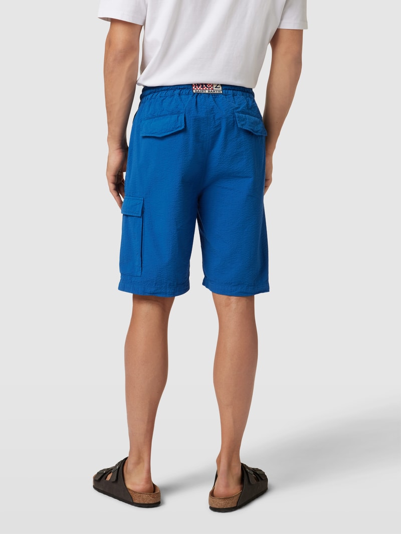 Bermudas mit Streifenmuster Modell 'MARSEILLE' in marineblau