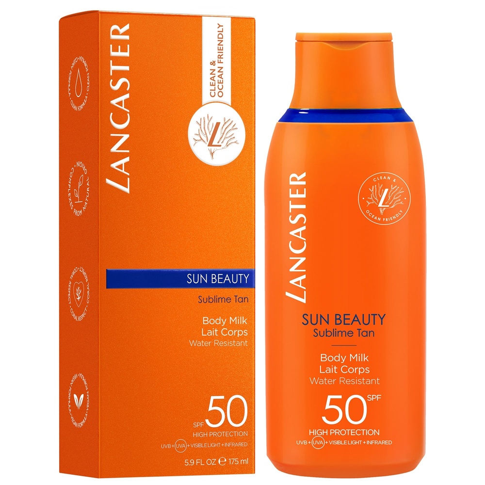 Lancaster Lait Confort bronzage sublime SPF50 Lait corps SPF50