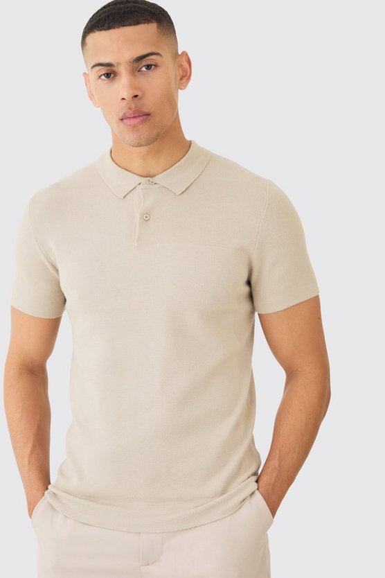 Poloshirt mit Knopfleiste