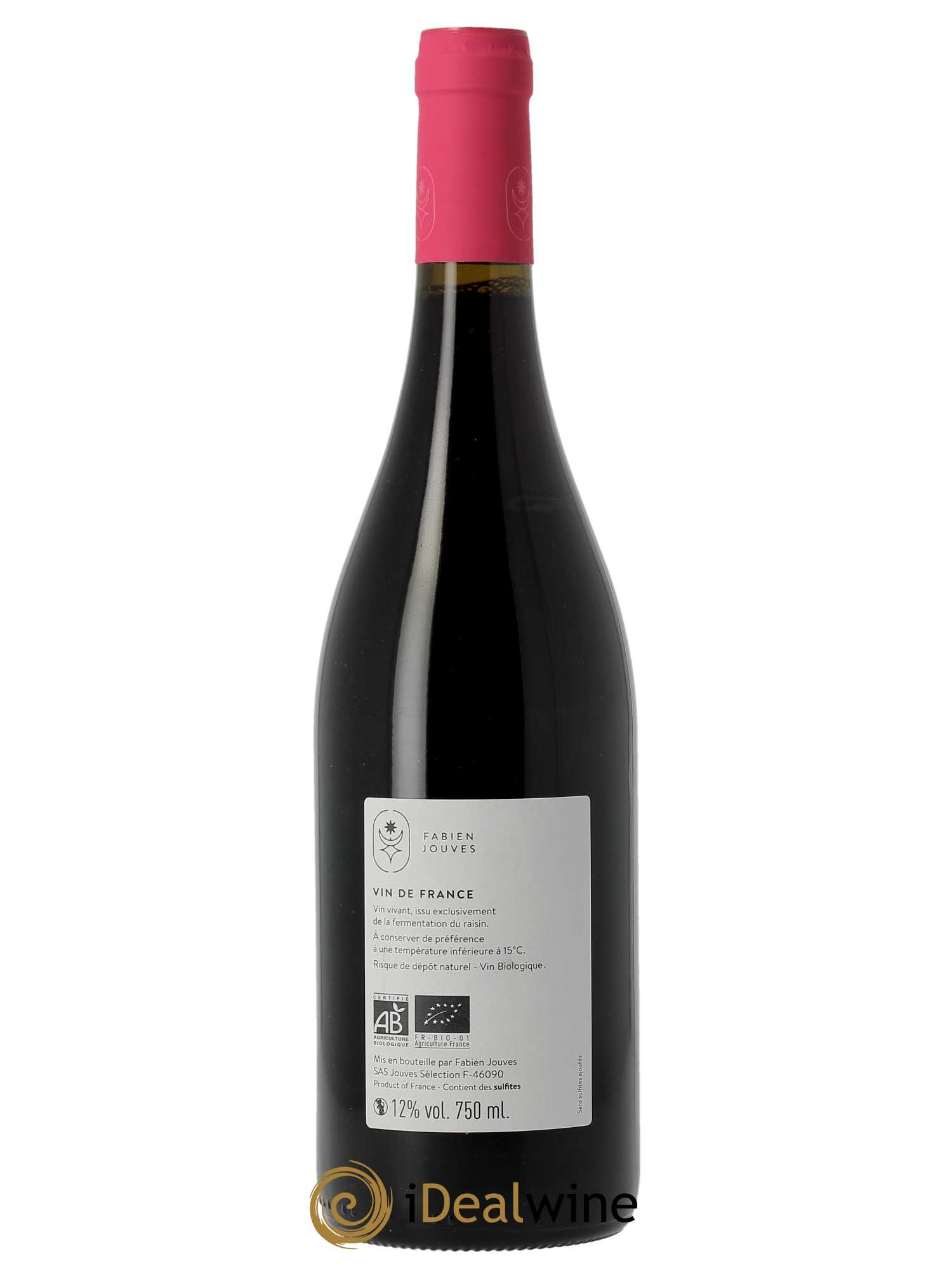 Vin de France Mas Del Périé You Fuck My Wine Fabien Jouves  2022 - Lot de 1 Bouteille