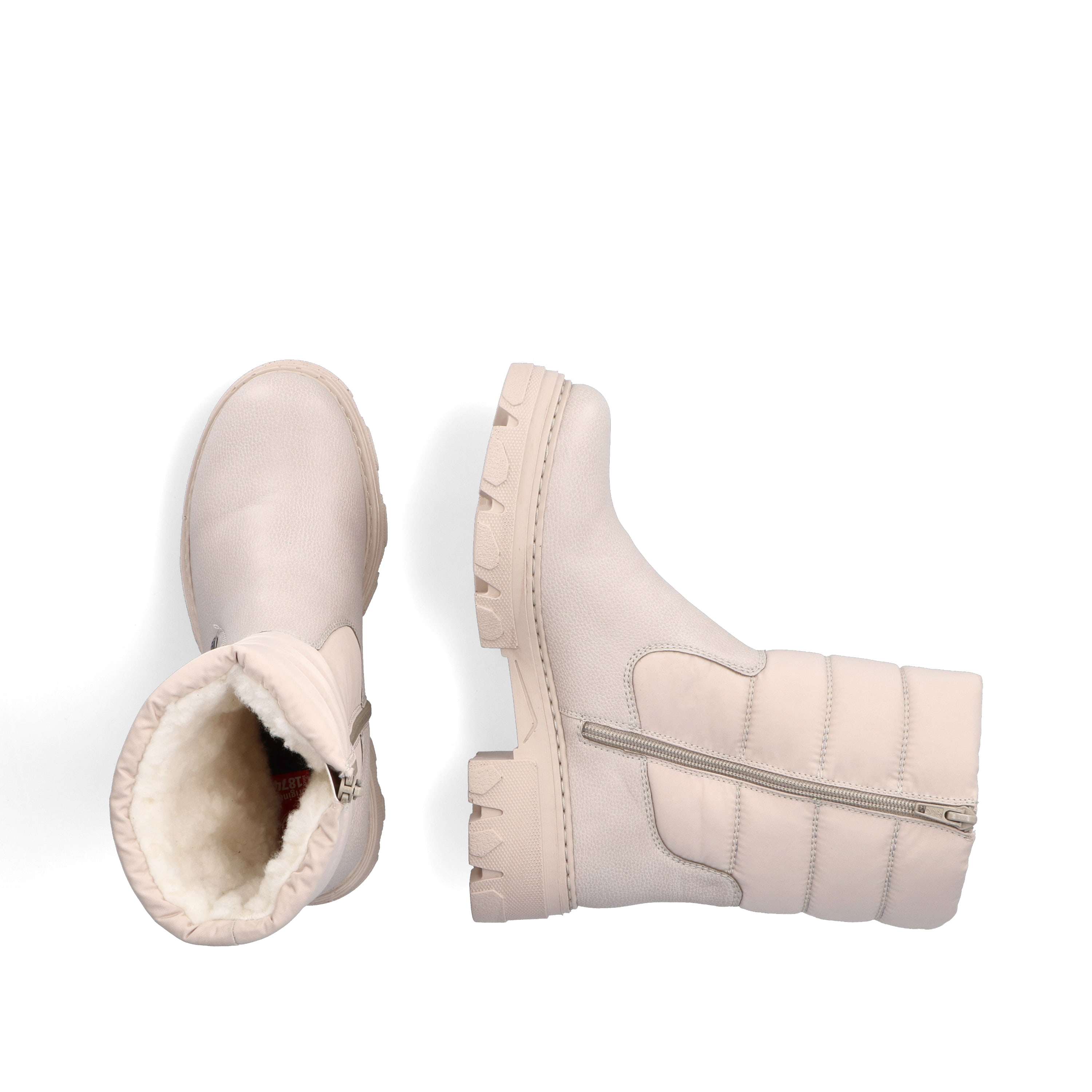 Rieker Damen Kurzstiefel vanillebeige