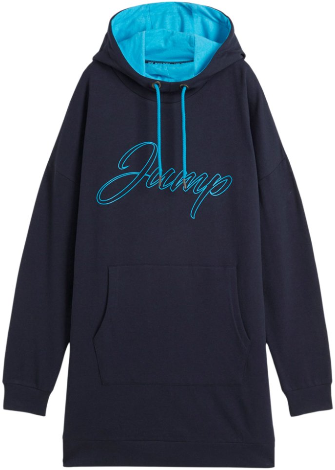 Oversize Sweatshirt mit Kängurutasche