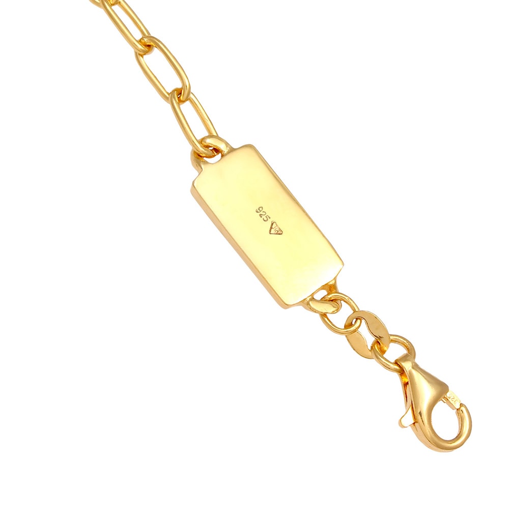 KUZZOI KUZZOI Collier Herren Gliederkette Oval Basic Fein 925 Silber collier