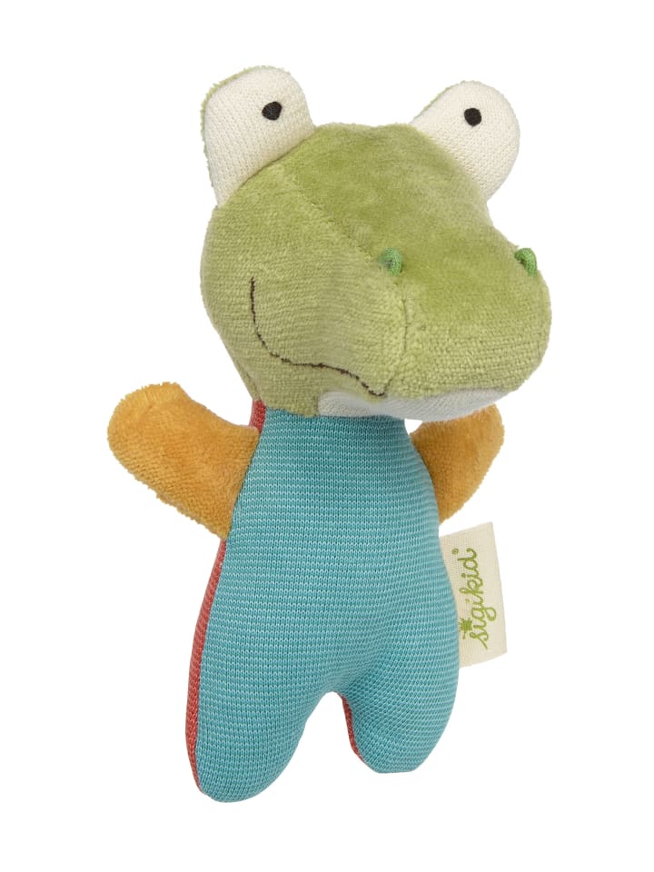 Sigikid Rassel-Greifling Colourful World Green in blau günstig kaufen onesize