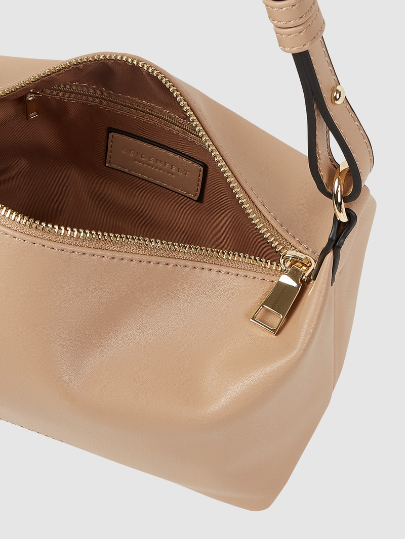 Handtasche in Leder-Optik Modell 'Nees' in sand