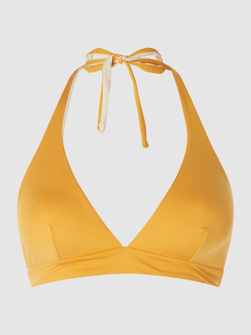 Bikini-Oberteil in Triangel-Form in orange