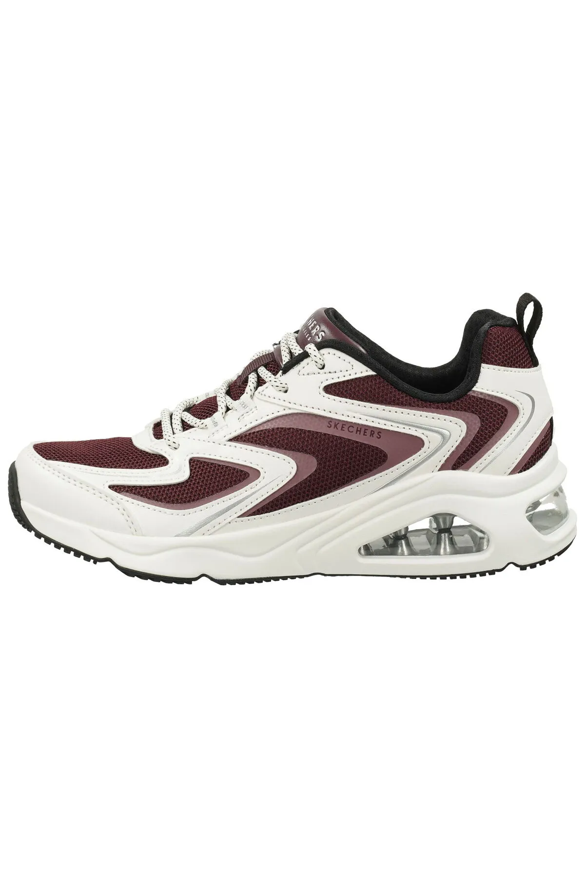SKECHERS  Sneaker - Weiß - Flacher Absatz