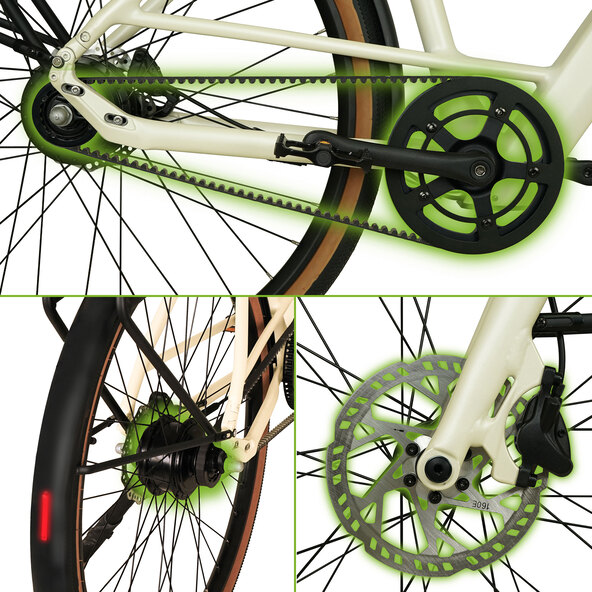 Urban City E-Bike Roma C3F, Damen