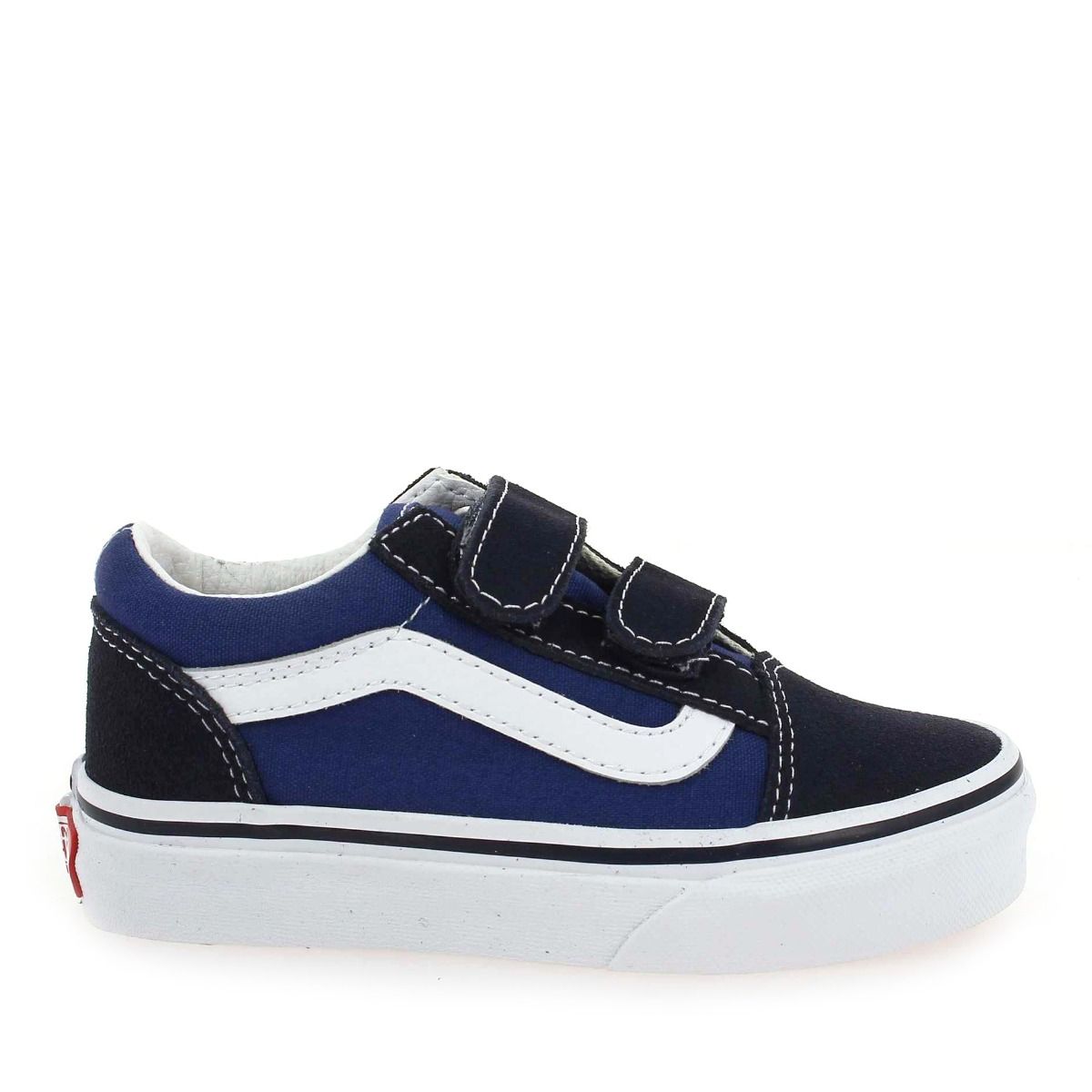 Vans  OLD SKOOL V - Marine Blanc