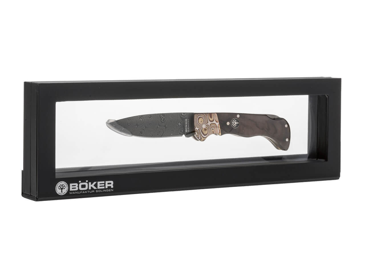 Folding Hunter Mokume Damast